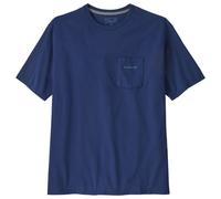 Patagonia - Boardshort Logo Pocket Responsibili-Tee - T-Shirt, Gr. M, blau (ClementBlue)