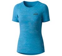 Patagonia - Cap Cool Daily Cloud Crag W's Shore Blue Light Shore Blue X Dye - M - Trail T-Shirt Bleu M