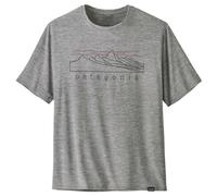 Patagonia Cap Cool Daily Graphic Shirt T-Shirt, S, stratapeaks: feather grey