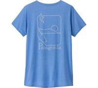 Patagonia Cap Cool Daily Graphic Shirt - Waters Damen T-Shirt L