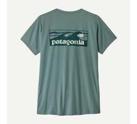 Patagonia Cap Cool Daily Shirt Boardshort Logo Damen blue sage
