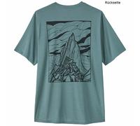 Patagonia Cap Cool Daily Shirt Cloud Crag T-Shirt, XL, blue sage - light blue sage x-dye
