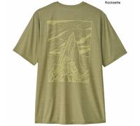 Patagonia Cap Cool Daily Shirt Cloud Crag T-Shirt, XL, gumtree green - light gumtree green x-dye