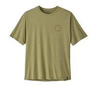 Patagonia Capilene Cool Daily Shirt (Farbe: Spoke Stencil: Gumtree Green - Light Gumtree Green X-Dye, Größe: XL)