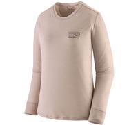 PATAGONIA W's L/s Cap Cool Merino Blend Graphic Shirt - Damen - Rosa / Braun - Größe L- Modell 2026