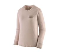 PATAGONIA W's L/s Cap Cool Merino Blend Graphic Shirt - Damen - Rosa / Braun - Größe L- Modell 2026