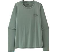 Patagonia Cap Cool Trail Stratapeaks Damen Longsleeves gruen Größe S Camping Widerstandsfähig Lyocell (Tencel™)