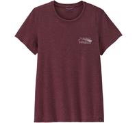 Patagonia - Women's Cap Cool Trail Shirt Stratapeaks - Funktionsshirt, Gr. M, rot (BerryFig)