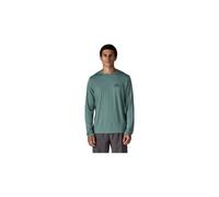 Patagonia Herren Langarmshirt Capilene Cool Daily Cloud Crag – Gr. L – Blue Sage X-Dye