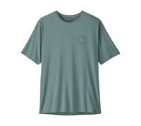 Patagonia Capilene Cool Daily Shirt - Spoke Stencil blau XXL