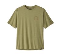 Patagonia Capilene Cool Daily Shirt (Farbe: Spoke Stencil: Gumtree Green - Light Gumtree Green X-Dye, Größe: S)