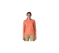 Patagonia - Women's L/S Cap Cool Sun Shirt - Funktionsshirt, Gr. S, rot (MellowMelon/PeachSherbetX-Dye)