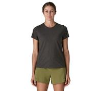 Patagonia - Women's Cap Cool Trail Shirt - Funktionsshirt, Gr. L, grau/schwarz (InkBlack)