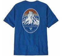Patagonia Chouinard Crest Pocket Responsibili-Tee T-Shirt, S, endless blue