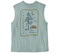 Patagonia Clean Climb Roots Boxy Organic Damen Tanktop, blau L