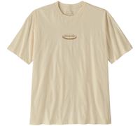Patagonia Women's 95 Oval Logo Oversized T-Shirt, L, undyed natural