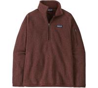 Patagonia Better Sweater 1/4 Zip Fleece Damen Pullover rot M