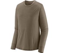 Patagonia Damen Cap Cool Merino Longsleeve (Größe M, beige)