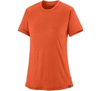 Patagonia Damen Cap Cool Merino T-Shirt (Größe L, orange)