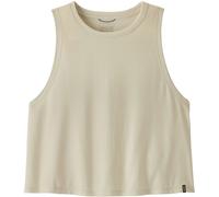 Patagonia - Women's Cap Cool Trail Cropped Tank - Funktionsshirt, Gr. M, beige (DynoWhite)