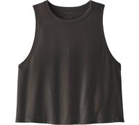 Patagonia Damen Cap Cool Trail Cropped Top (Größe M, schwarz)