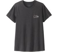 Patagonia - Women's Cap Cool Trail Shirt Stratapeaks - Funktionsshirt, Gr. L, grau (InkBlack)