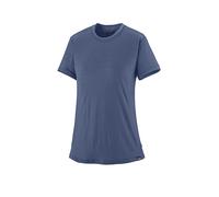 Patagonia - Women's Cap Cool Merino Shirt - Merinoshirt, Gr. XL, blau (CurrentBlue)