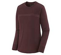 Patagonia Damen Langarmshirt Cap Cool Merino: Fitz Roy Fader: Dark Ruby, Größe 32-34, Regular, US 32-34, S/M