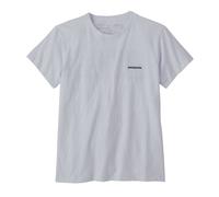 Patagonia Damen T-Shirt P-6 Logo Responsibili-tee Weiß M