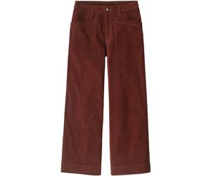Patagonia Damen Wide Leg Cord Hose (Größe S, rot)