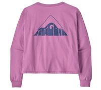 Patagonia Driftways Easy Cut Organic Damen Longsleeve, lila L