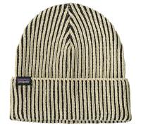 Patagonia - Fisherman's Rolled Beanie - Mütze, Gr. One Size, beige/oliv (ContrastStripe:Black)