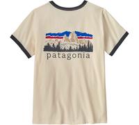 Patagonia - Women's Fitz Roy Foothills Ringer Tee - T-Shirt, Gr. S, beige (UndyedNatural)