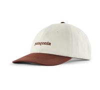 Patagonia Fitz Roy Icon Trad Cap Basecap, text logo: dried vanilla
