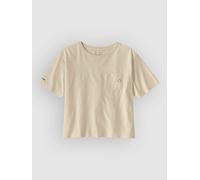 Patagonia - Women's Fitz Roy Massif Easy Cut Pocket Tee - T-Shirt, Gr. L, beige (UndyedNatural)