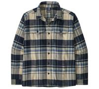 Patagonia - Fjord Flannel Shirt - Hemd, Gr. XL, grau (Hibernate:SunkenBlue)