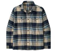 Patagonia - Fjord Flannel Shirt Hibernate Sunken Blue - S - Hemd Bleu S
