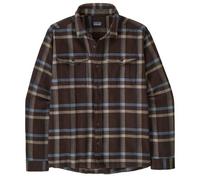 Patagonia Fjord Flannel Shirt Langarmhemd, S, crossing: den brown