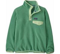 Patagonia - Fleece mit Stehkragen und Druckknöpfen - K's LW Synch Snap-T P/O Ellwood Green - Kindergröße 141 - Grün Grün 141