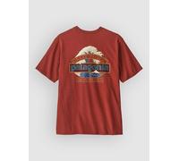 Patagonia - Great Waves Responsibili-Tee - T-Shirt, Gr. S, rot (RustyRed)
