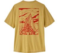 Patagonia Herren Cap Cool Daily Cloud Crag T-Shirt (Größe XXL, gelb)