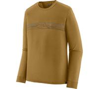 Patagonia | Men's Long-Sleeved Capilene® Cool Merino Blend Graphic Shirt, XL strata stripe: bobcat bro