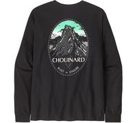 Patagonia Herren Chouinard Crest Responsibili Longsleeve (Größe L, schwarz)