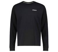 Langärmeliges Oberteil Patagonia L/s P-6 Logo Responsibili-tee (Black) L