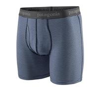 Patagonia Herren M's Essential Boxer Briefs-6 in. vertraut, Fathom Stripe: New Navy, S