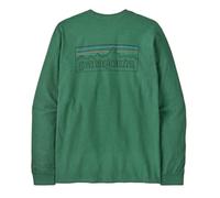 PATAGONIA Herren M's L/S P-6 Logo Responsibili-Tee T-Shirt, P-6 Outline: Heartleaf Green, S EU