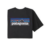 Patagonia Herren T-Shirt P-6 Logo Responsibili-Tee Schwarz XXL