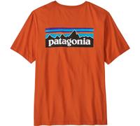 Patagonia - P-6 Logo T-Shirt - T-Shirt, Gr. S, rot (CoalOrange)