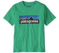 Patagonia Kinder T-shirt Mit Kurzen ärmeln Junior P-6-logo Grün Xl