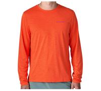 PATAGONIA M's L/s Cap Cool Daily Shirt - Boardshort Logo - Herren - Orange - Größe S- Modell 2026